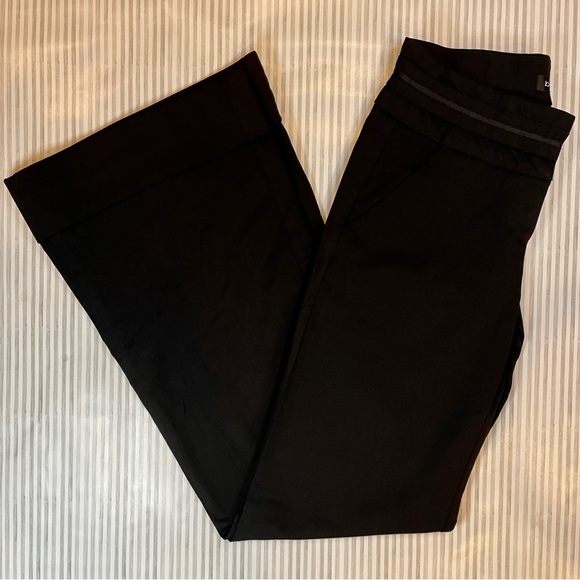 Bebe Black Wide Leg Dress Pants - Picture 4 of 5